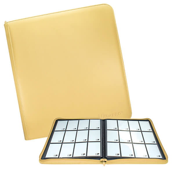 Album na karty 12-Pocket Zippered PRO-Binder - Yellow