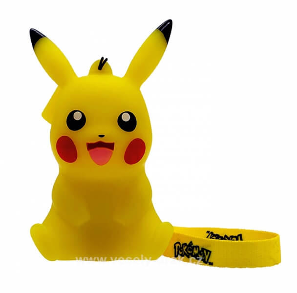 Levně Pokémon figurka Pikachu - svítící přívěsek - 9 cm