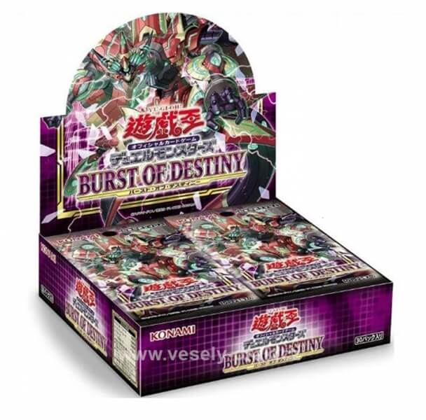 Levně Yu-Gi-Oh Burst of Destiny Booster Box