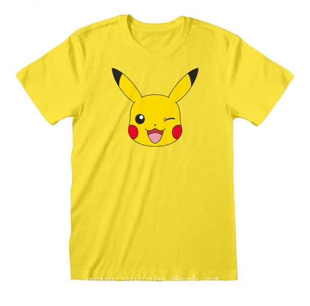 Pokémon tričko Pikachu Face vel. L