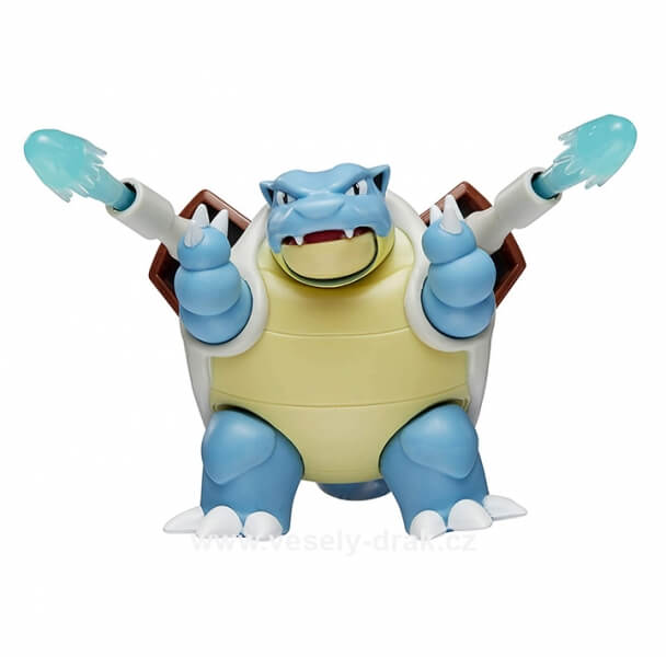 Levně Pokémon akční figurka Blastoise 11 cm (interaktivní)