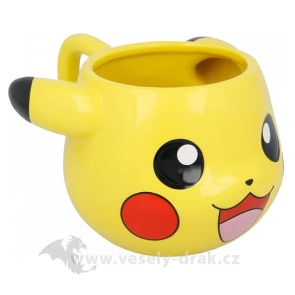 Levně Pokémon hrnek - Pikachu 3D