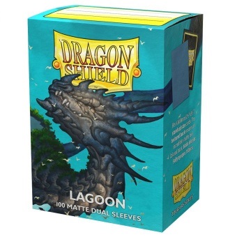 Levně Obaly na karty Dragon Shield Protector - Dual Matte Lagoon Saras - 100ks