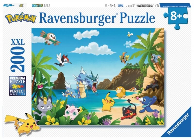 Puzzle Pokémon Ravensburger - Catch them all - 200 dílků