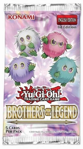Levně Yu-Gi-Oh Brothers of Legend Booster