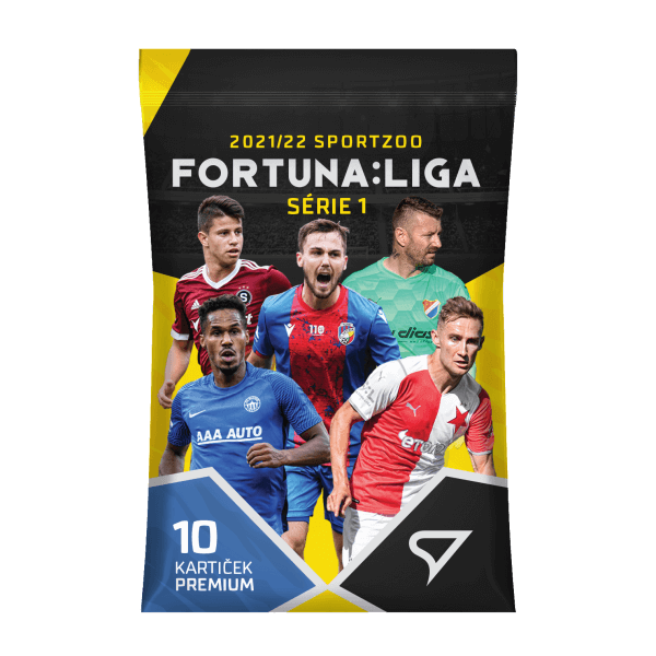 Levně Fotbalové karty Fortuna Liga 2021-22 Premium Balíček 1. série