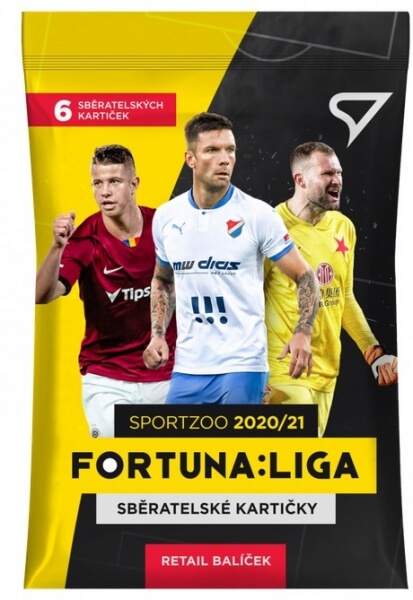 Levně Fotbalové karty Fortuna Liga 2020-21 Retail Balíček 1. série