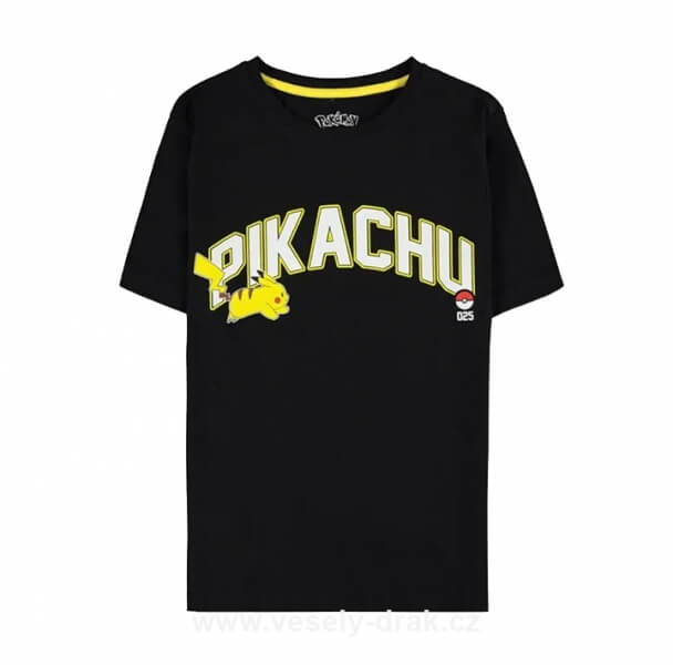 Levně Dámské Pokémon tričko Running Pikachu vel. M