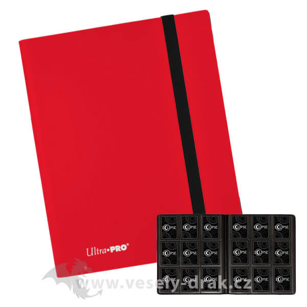 Levně Album na karty Ultra Pro - Eclipse Pro-Binder A4 na 360 karet Apple Red