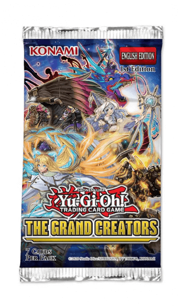 Levně Yu-Gi-Oh The Grand Creators Booster