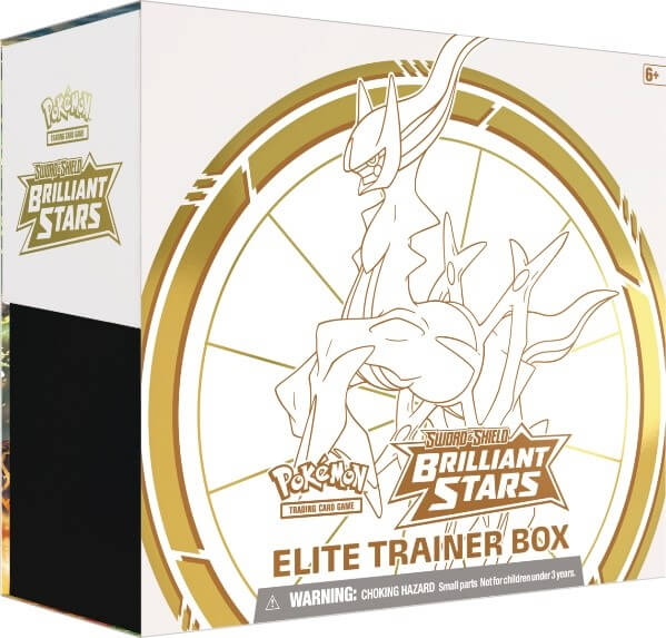 Levně Pokémon Sword and Shield - Brilliant Stars Elite Trainer Box – Arceus VSTAR