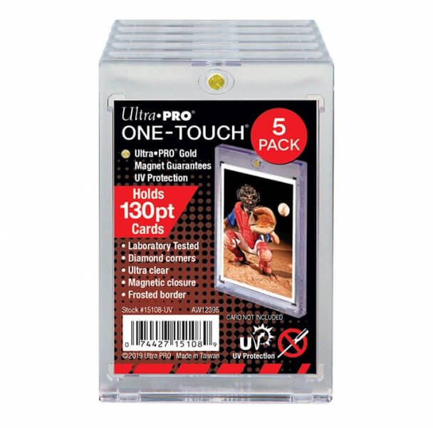 Levně Obal na kartu - Ultra Pro One Touch Magnetic Holder 130pt - 5 ks