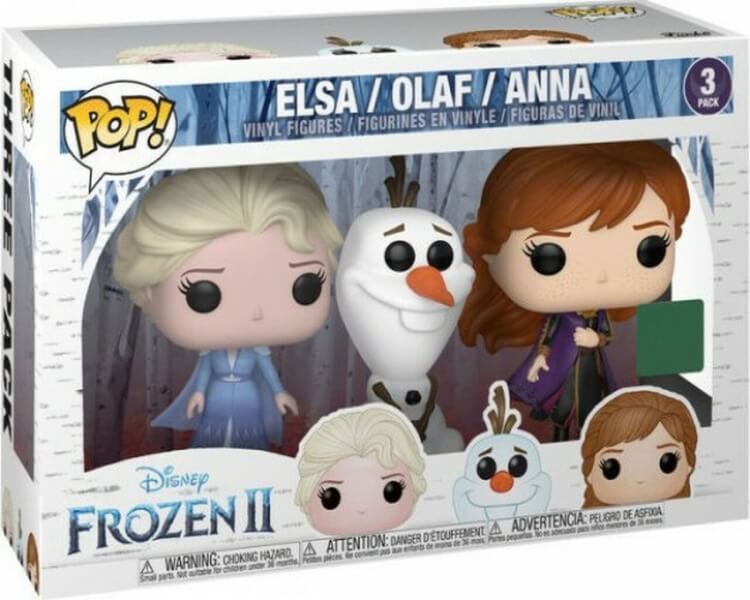 Levně Funko POP! figurky Elsa, Olaf a Anna (Disney Frozen 2)