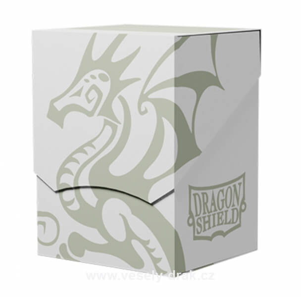 Krabička na karty Dragon Shield Deck Shell - White/Black