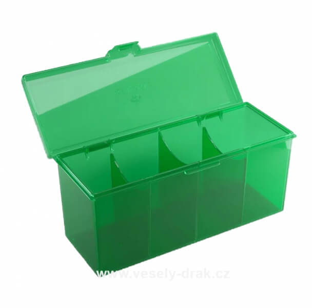Levně Krabička Gamegenic 4-Compartment Storage Box (Fourtress 320+) - Green