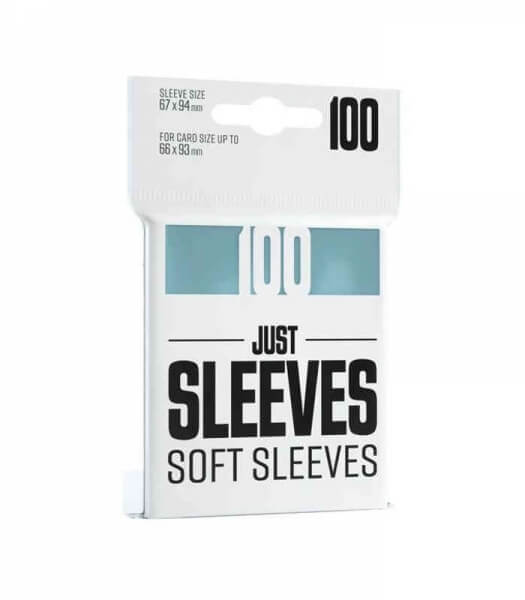 Levně Obaly na karty Gamegenic Just Sleeves - Soft Sleeves - 100 ks