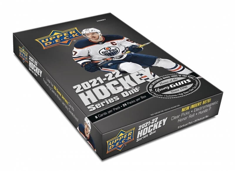 Levně 2021-22 NHL Upper Deck Series One Hobby box - hokejové karty