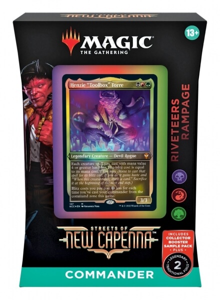 Levně Magic the Gathering Streets of New Capenna Commander - Riveteers Rampage