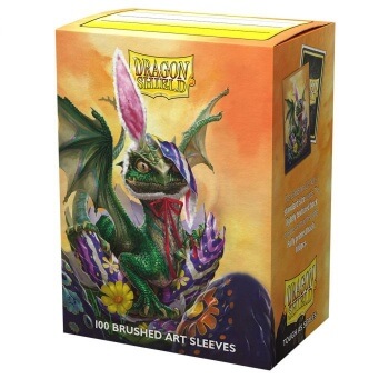 Levně Obaly na karty Dragon Shield Brushed Art Sleeves - Easter Dragon 2022 – 100 ks