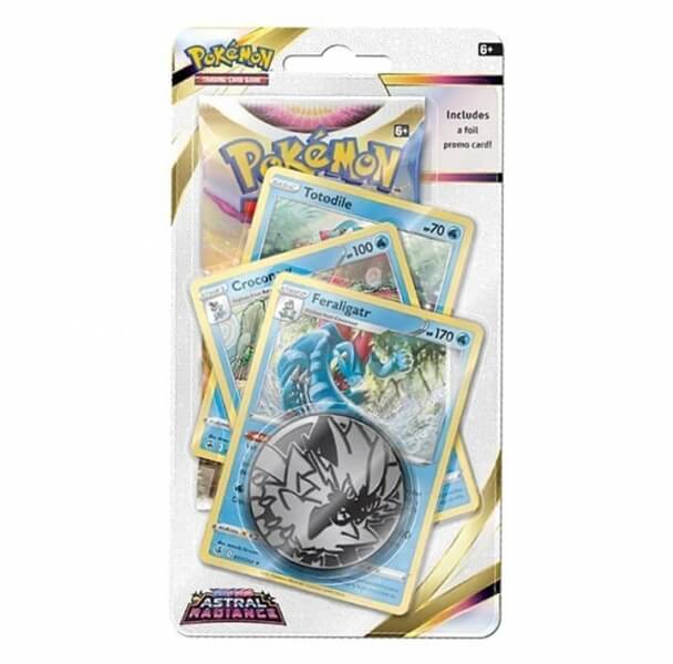 Pokémon Sword and Shield - Astral Radiance Premium Check Lane Blister - Feraligatr