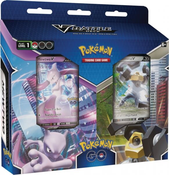 Pokémon Go V Battle Deck Bundle Mewtwo vs Melmetal - 2. jakost