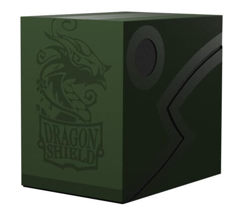 Levně Krabička na karty Dragon Shield Double Shell Forest - Green/Black
