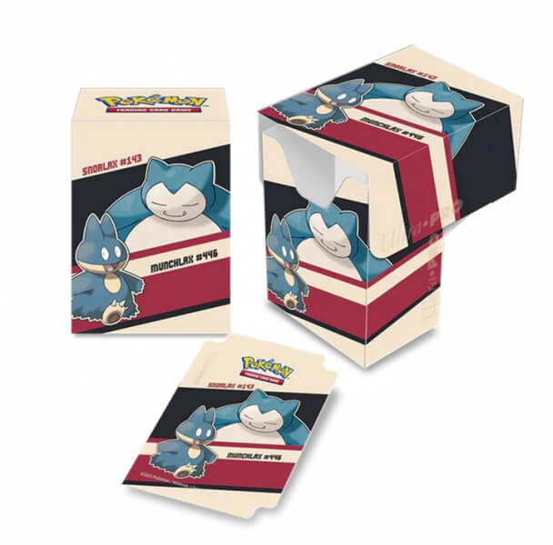 Levně Pokémon: krabička na karty - Snorlax and Munchlax
