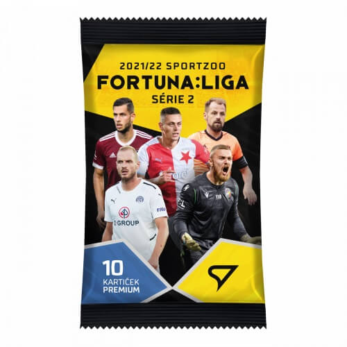 Levně Fotbalové karty Fortuna Liga 2021-22 Premium Balíček 2. série