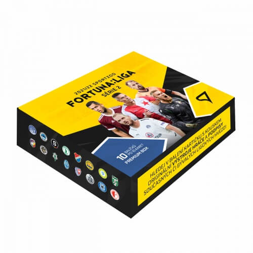 Levně Fotbalové karty Fortuna Liga 2021-22 Premium box 2. série