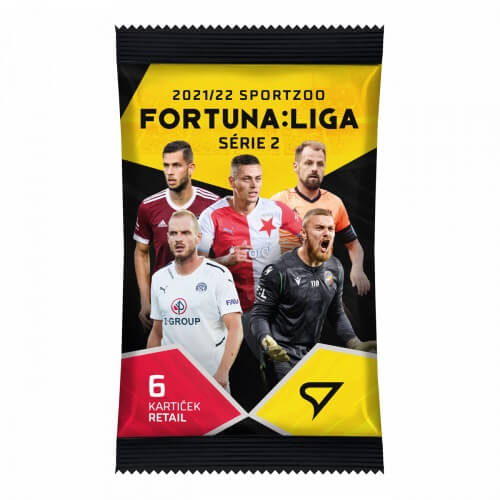 Levně Fotbalové karty Fortuna Liga 2021-22 Retail Balíček 2. série