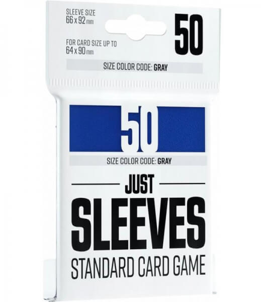 Levně Obaly na karty Gamegenic Just Sleeves - Standard Card Game Blue - 50 ks