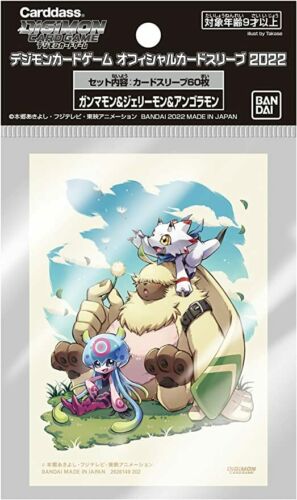 Levně Digimon: obaly na karty Gammamon, Angoramon and Jellymon (60 ks)