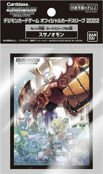 Levně Digimon: obaly na karty Susanoomon (60 ks)