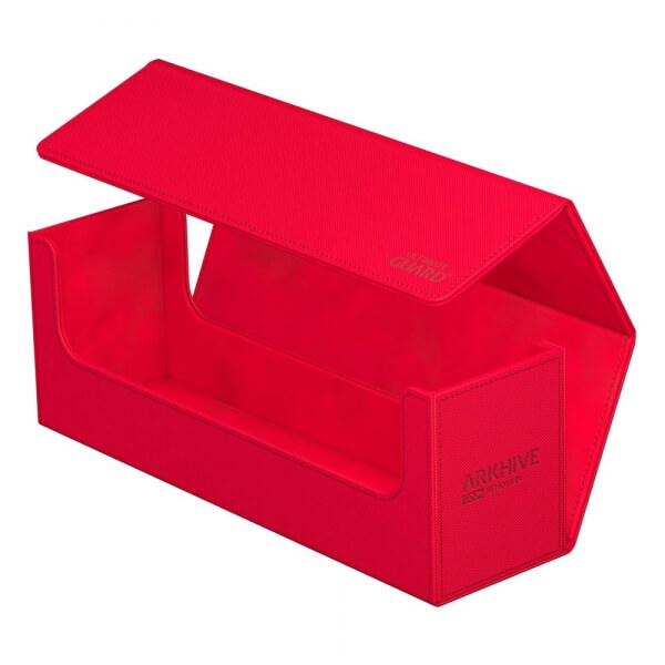 Krabice Ultimate Guard Arkhive 400+ Standard Size XenoSkin Monocolor Red