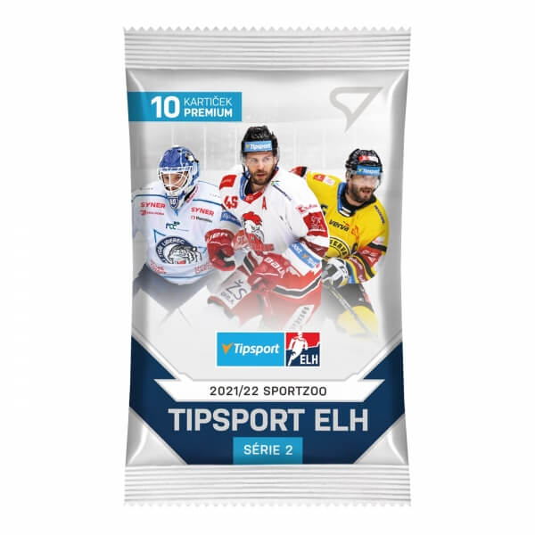 Levně Hokejové karty Tipsport ELH 21/22 Premium balíček 2. série