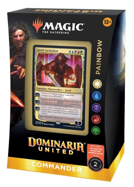 Levně Magic the Gathering Dominaria United Commander Deck - Painbow