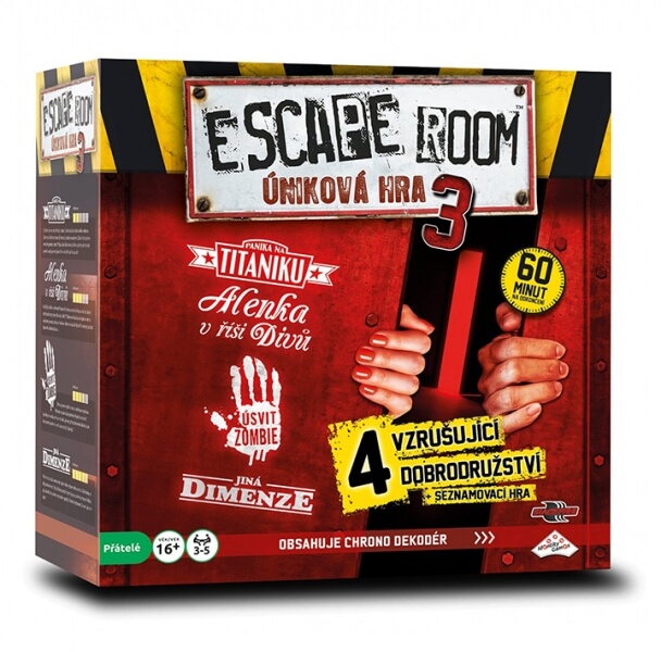 Levně Escape Room 3: úniková hra - 4 scénáře