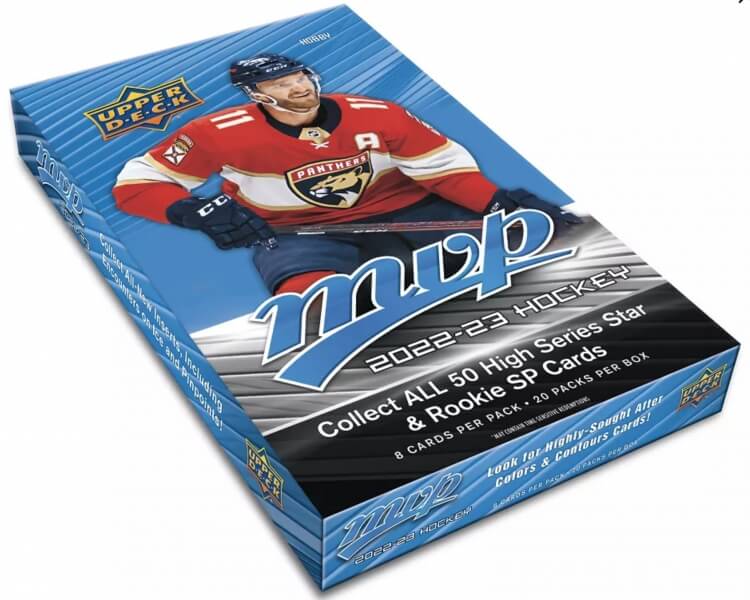 Levně 2022-23 NHL Upper Deck MVP Hobby box - hokejové karty