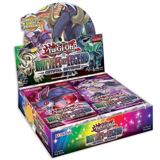 Yu-Gi-Oh Battles of Legend: Crystal Revenge Booster Box