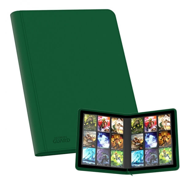 Levně Album Ultimate Guard 9-Pocket ZipFolio 360 XenoSkin Green