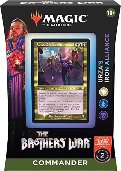 Magic the Gathering The Brothers War Commander Deck - Urza’s Iron Alliance