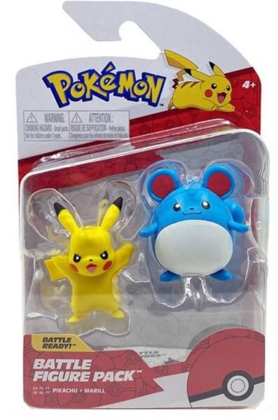 Levně Pokémon akční figurky Marill a Pikachu 5 cm