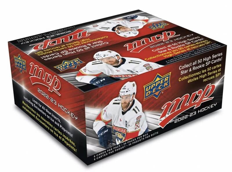 Levně 2022-23 NHL Upper Deck MVP Retail box - hokejové karty