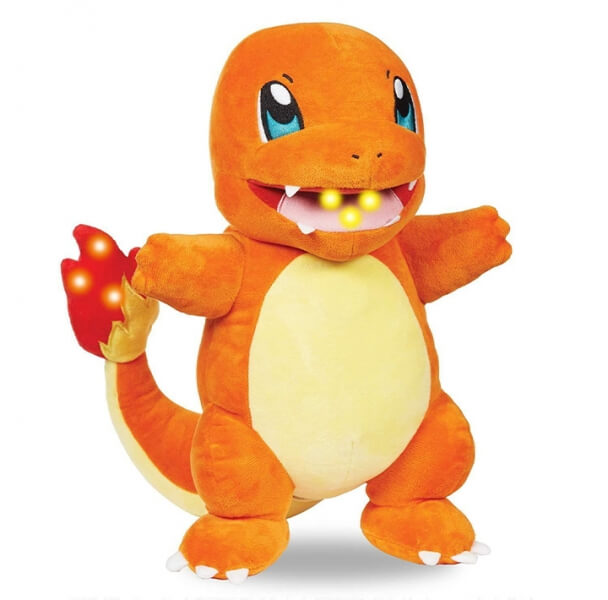 Levně Pokémon plyšák Charmander 30 cm - interaktivní