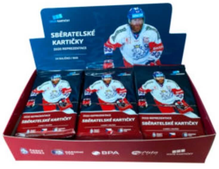 Levně Hokejové karty Český národní tým 2020 - retail box