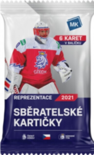 Levně Hokejové karty Český národní tým 2021 - retail balíček