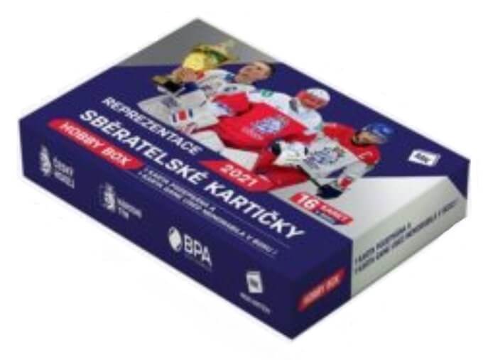 Levně Hokejové karty Český národní tým - Hobby box 2021