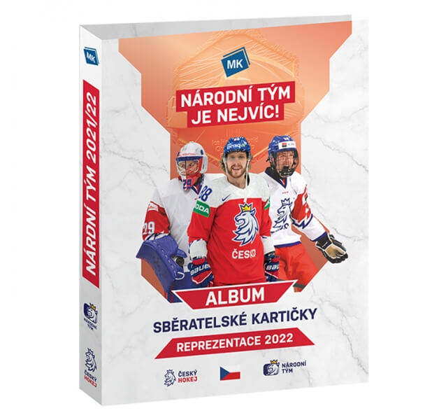 Levně Hokejové album na karty Národní tým 2021/2022