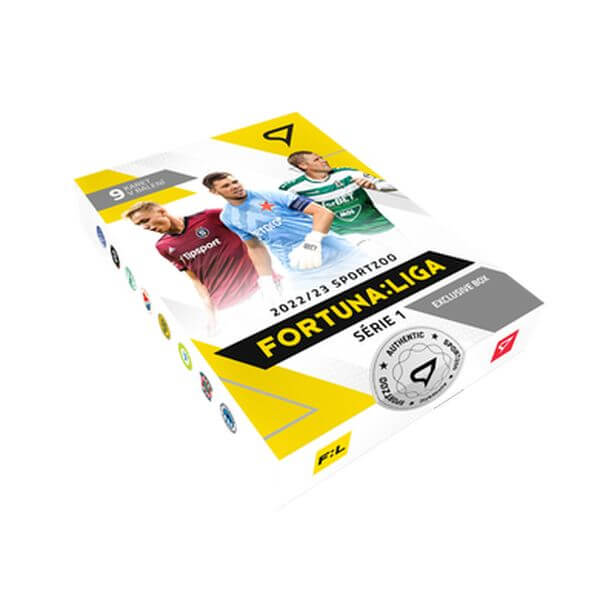 Levně Fotbalové karty Fortuna Liga 2022-23 Exclusive box 1. série