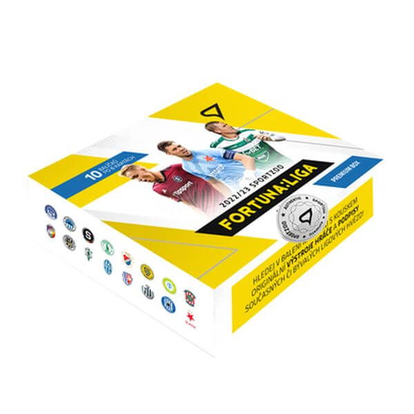 Levně Fotbalové karty Fortuna Liga 2022-23 Premium box 1. série